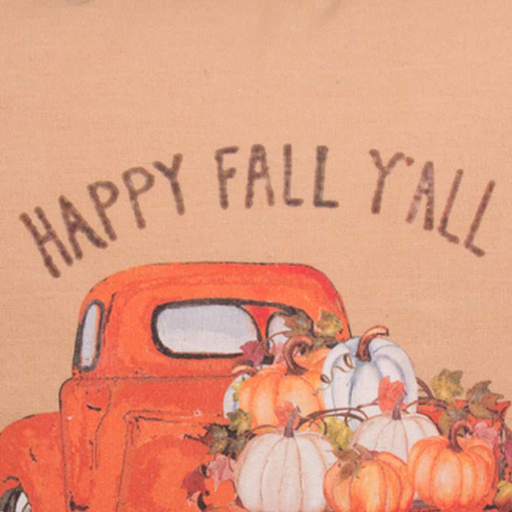 Happy Fall Y'All Truck Pillow PLKH0312