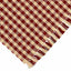 Barn Red Nutmeg Heritage House Check Barn Red Placemat Set Of Six PM100017