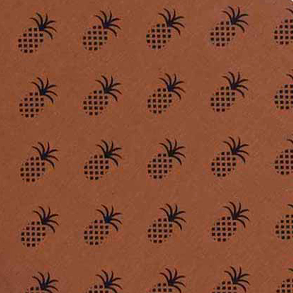 Mocha Black Pineapple Town Placemat Set Of Six - Interiors by Elizabeth