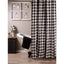 Black Buttermilk Buffalo Check Shower Curtain SC510011