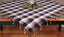 Winter Plaid Black, Red, Cream Table Square SQ044019