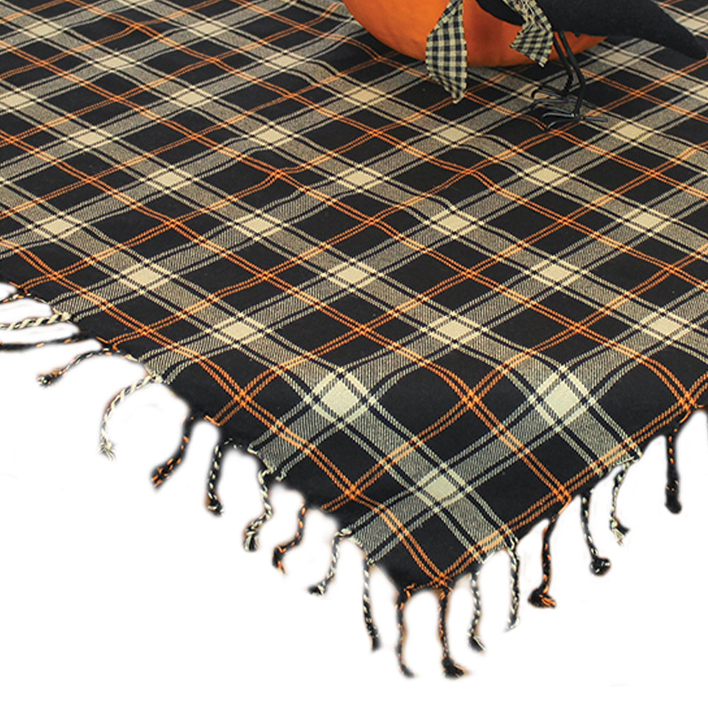 Primitive Fall Plaid Table Square SQ840004