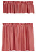 Barn Red Nutmeg Heritage House Check Barn Red 36" Tiers Lined - Interiors by Elizabeth