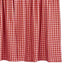 Barn Red Nutmeg Heritage House Check Barn Red 36" Tiers Lined - Interiors by Elizabeth