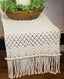 Macrame Natural Table Runner 45 In T4011012