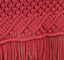 Macrame Red Table runner T4011019