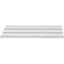 Grain Sack Stripe 45" Table Runner Colonial Blue - Cream - Interiors by Elizabeth