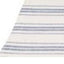 Grain Sack Stripe 45" Table Runner Colonial Blue Cream T4165014