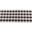 Buffalo Check 45" Table Runner Black Buttermilk T4510011