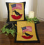 Americana  Black Table Runner TR011014