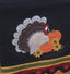 Turkey Time Black Table Runner TR022019