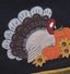 Turkey Time Black Table Runner TR022019