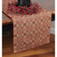 Kendall Jacquard Red Table Runner TR280017