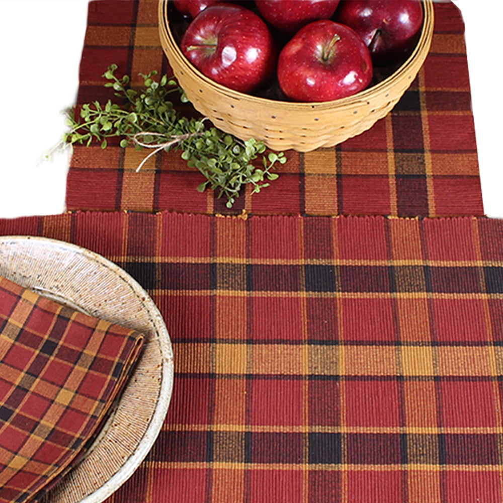 Homestead  Table Runner Barn Red TR330017