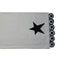 Cream & Black Star Table Runner TR570005