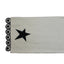 Cream & Black Star Table Runner TR570005