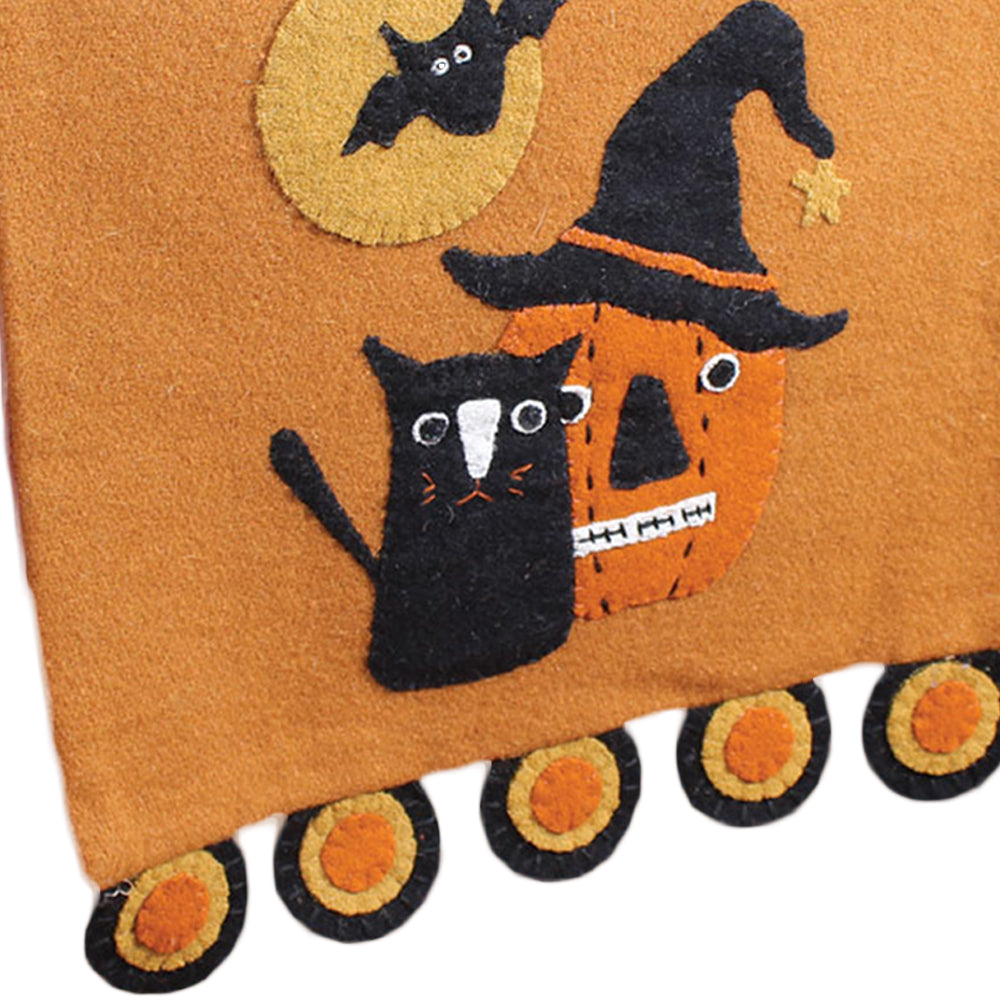 Cats, Bats, Pumpkin…Oh My Felt Table Runner Table Runner TR840007