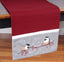 Chickadees Red Table Runner TRGD2085