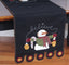 Snowman Believe Black Table Runner  - Interiors by Elizabeth