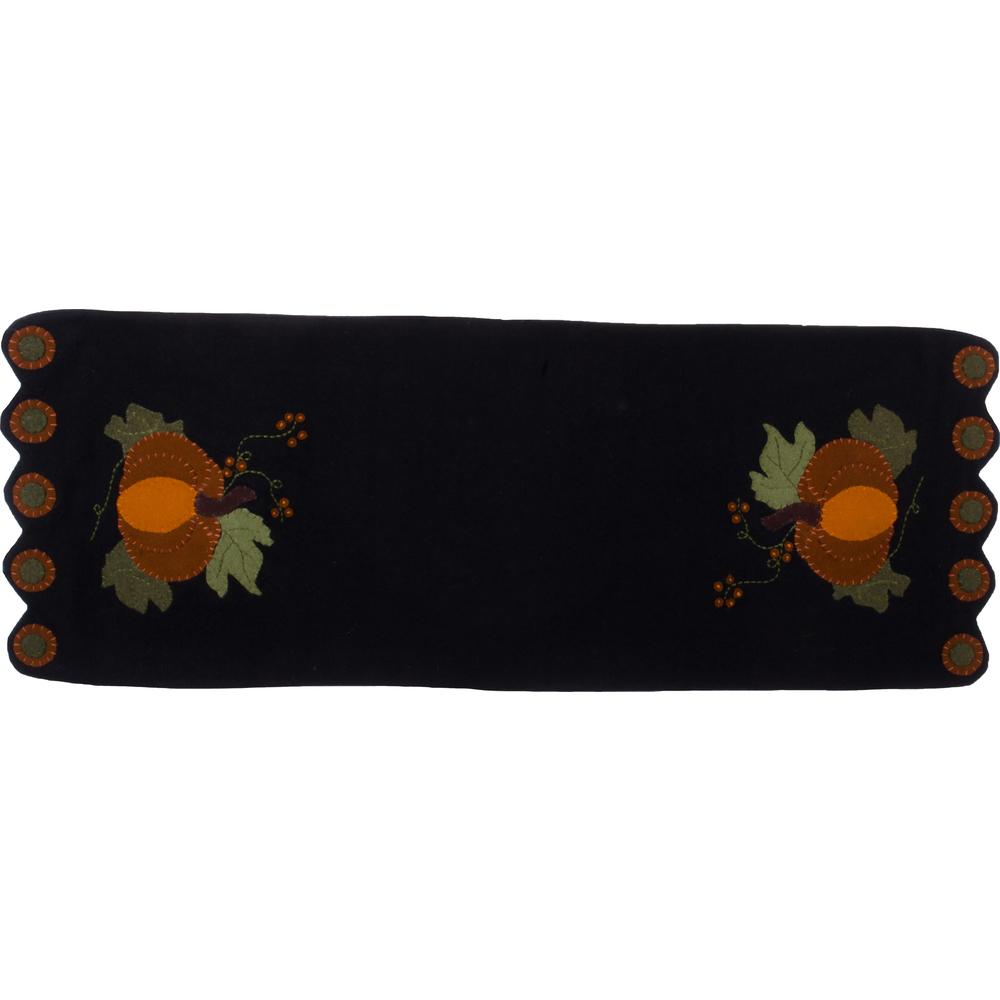 Pick A Pumpkin Table Runner Black - Interiors by Elizabeth