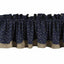 Indigo - Nutmeg Salem Star Indigo Fairfield Valance - Lined - Interiors by Elizabeth