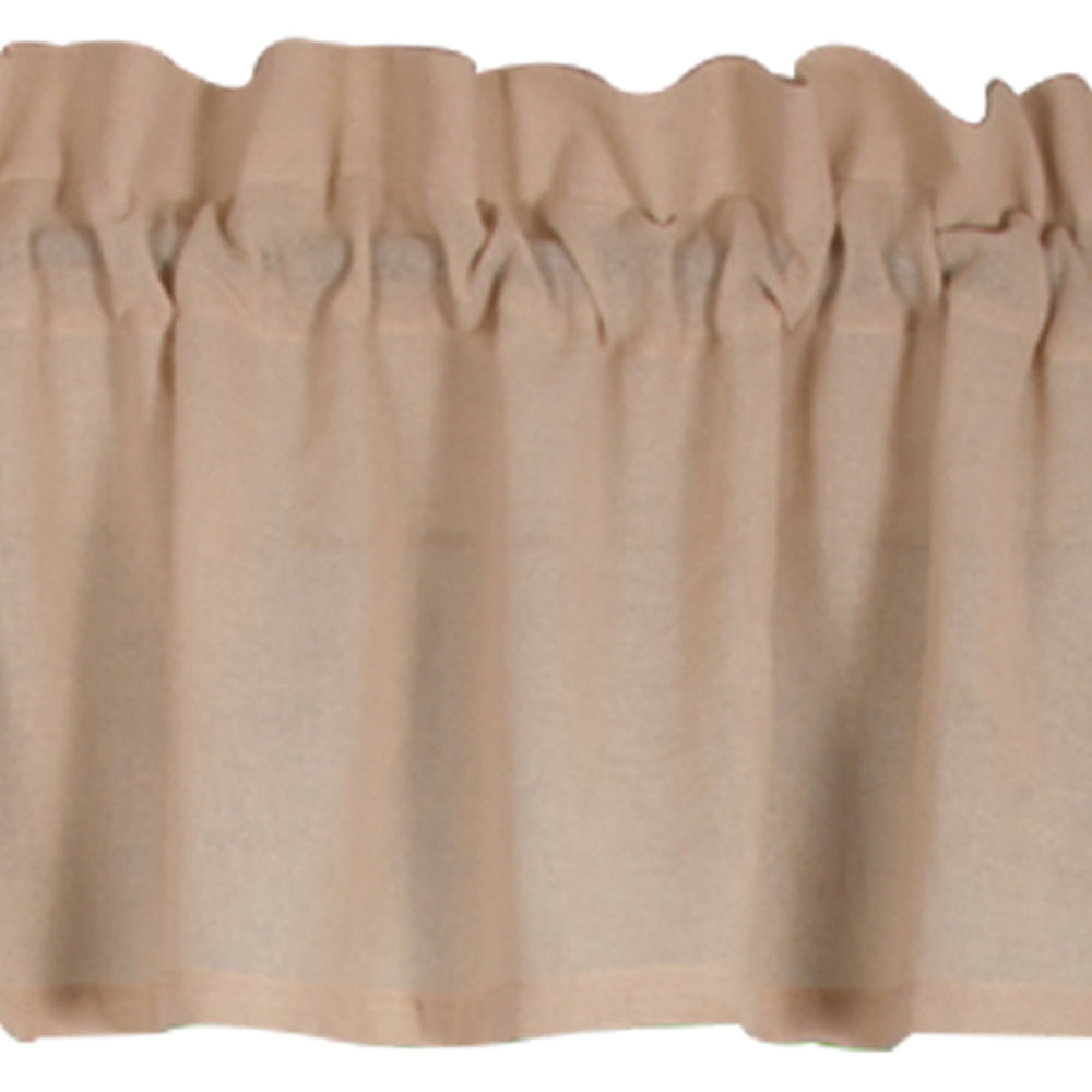 Heirloom Valance Nutmeg Unlined VL010018