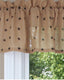 Heirloom Star Nutmeg Valance VL0118ST