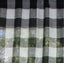 Heirloom  Buffalo Check Black Oat Valance VL015111