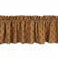 Mocha Black Pineapple Town Valance Lined VL101033