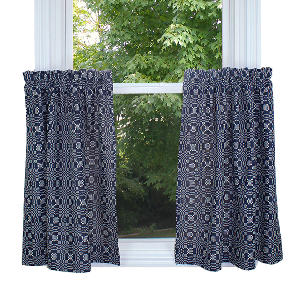 Lover's Knot - Indigo Valance VL130002