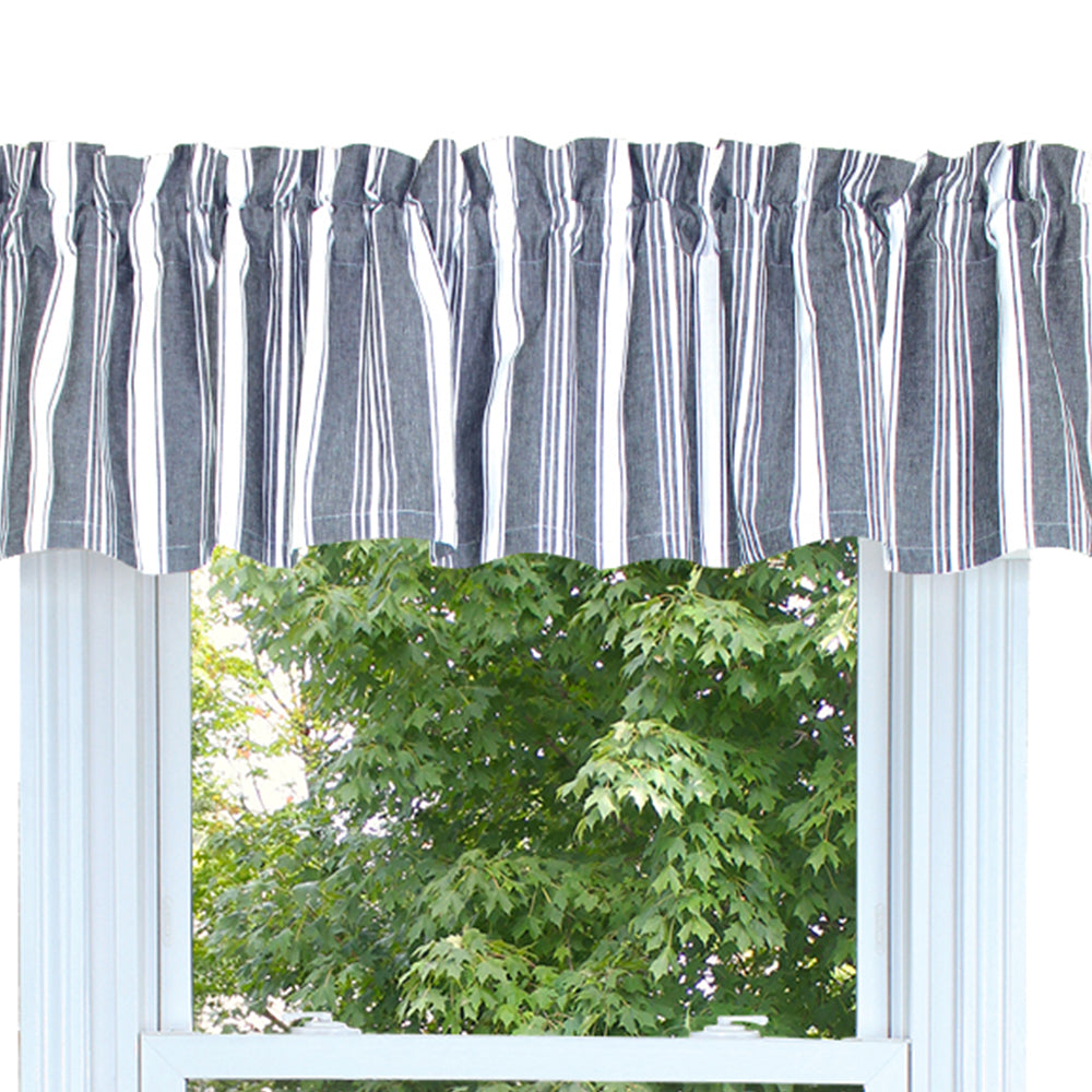 Flour Sack -  Black  Valance VL430001