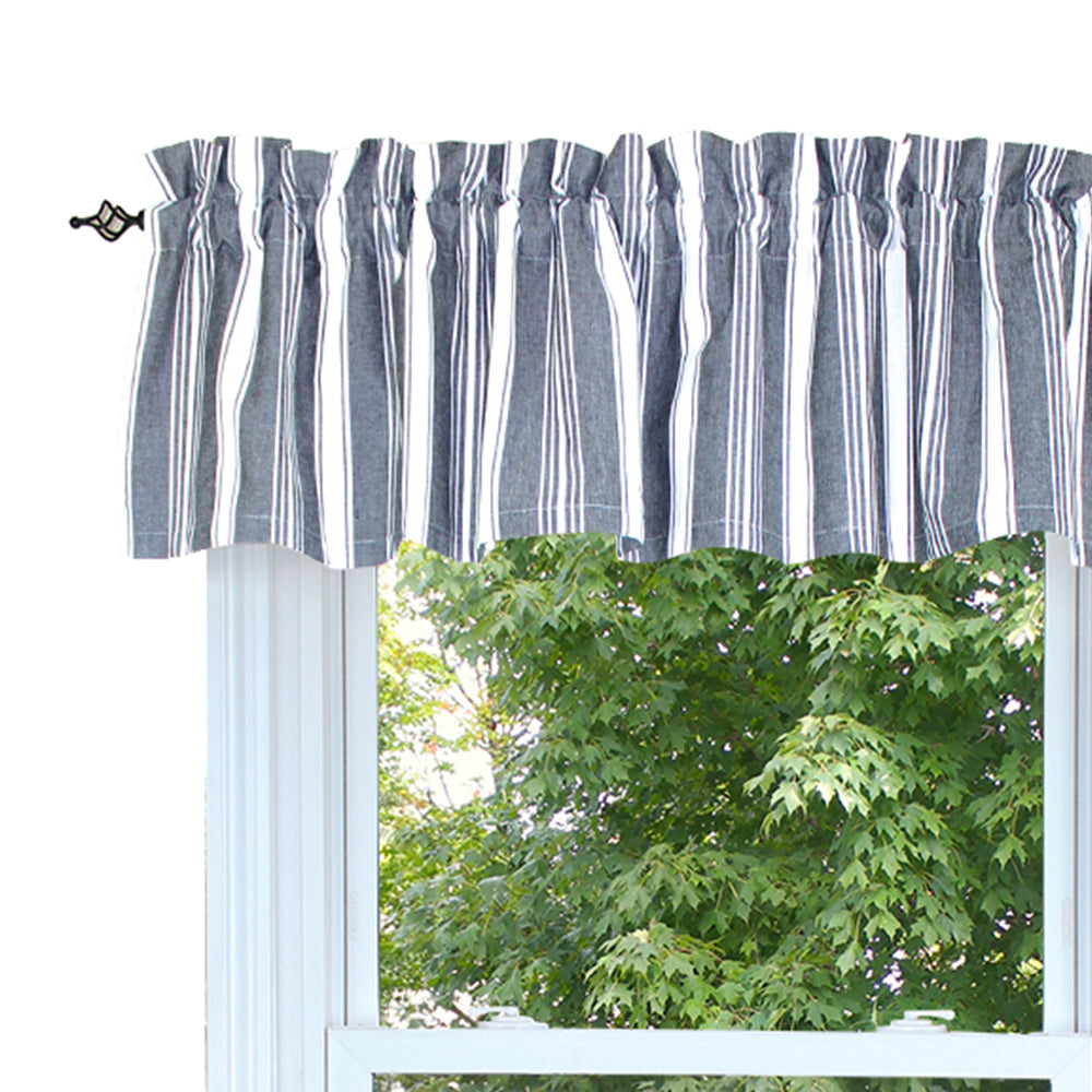 Flour Sack -  Black  Valance VL430001