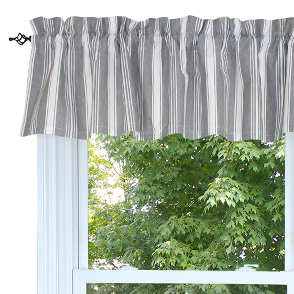 Flour Sack - Gray Valance VL430083