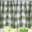 Buffalo Check Sage Sage Valance  - Interiors by Elizabeth