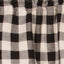 Black Buttermilk Buffalo Check Valance Lined VL510011