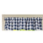 Buffalo Check Navy Blue Valance VL511014