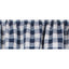 Buffalo Check Navy Blue Valance VL511014