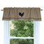 Farmhouse Rooster - Oat Valance VL550023