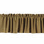 Black Nutmeg York Ticking Valance Lined VL880011